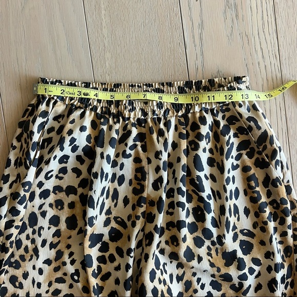 Ronny Kobo Leopard Cheetah Print Pull On Pants S-M - Picture 9 of 9